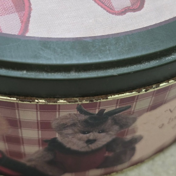 Boyds Bears Country Collectible Tin Round Storage Box - Picture 7 of 16